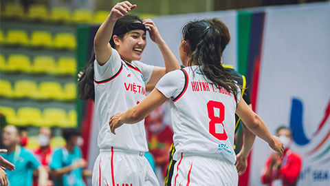 Chị em song sinh nuôi mộng lấy HCV SEA Games 2023 cho bóng rổ Việt Nam 